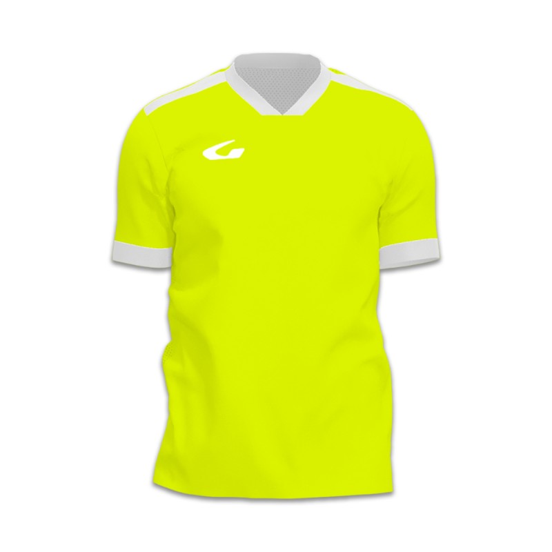 GEMS MAGLIA BONN - BIANCO/GIALLO FLUO
