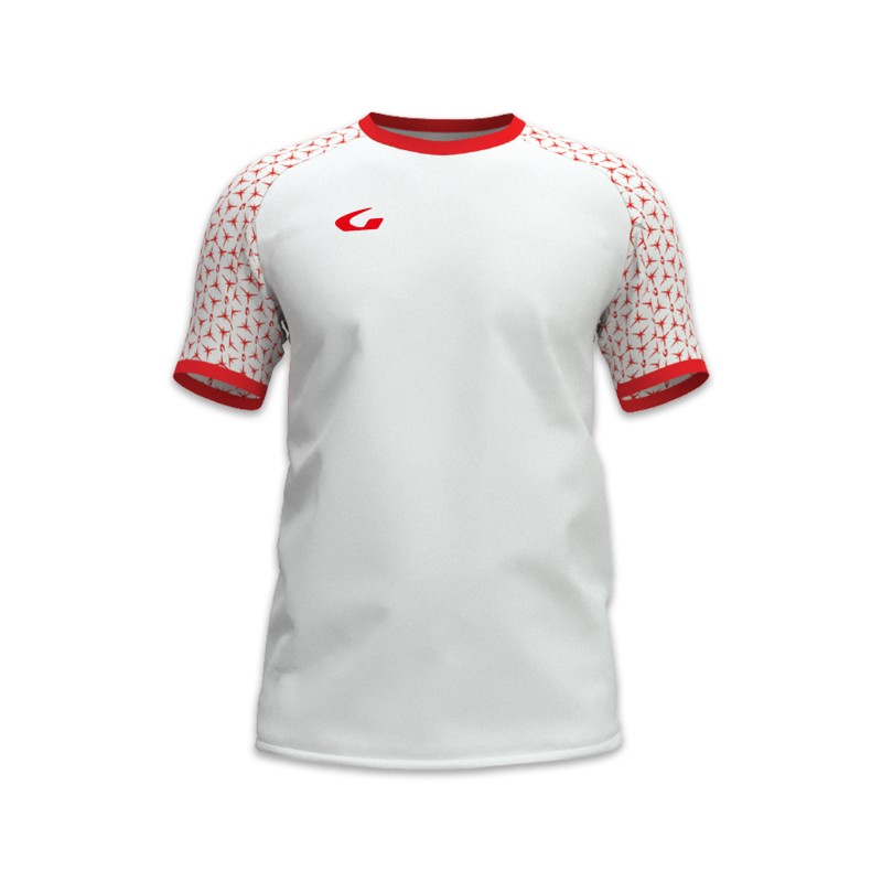 GEMS MAGLIA CRUZ - BIANCO/ROSSO