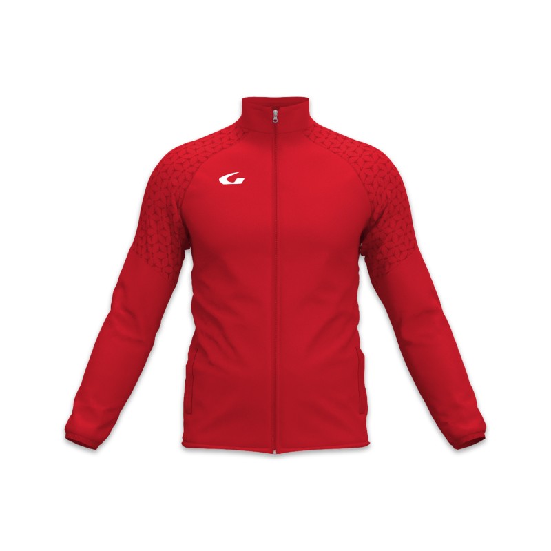 GEMS FELPA BARRACAS - ROSSO/BIANCO