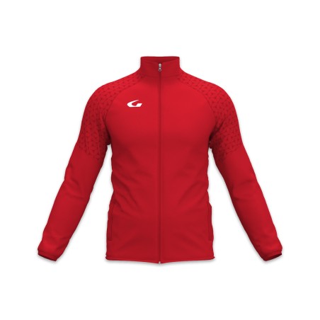 GEMS FELPA BARRACAS - ROSSO/BIANCO