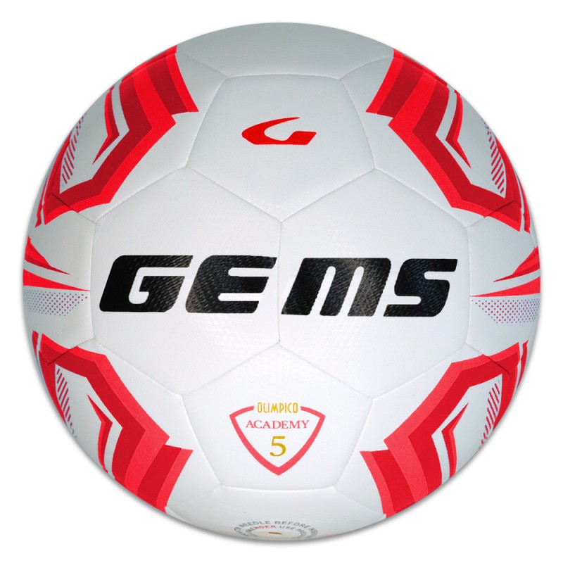 GEMS PALLONE OLIMPICO ACADEMY - BIANCO/ROSSO