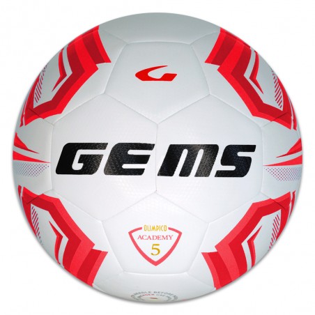 GEMS PALLONE OLIMPICO ACADEMY - BIANCO/ROSSO