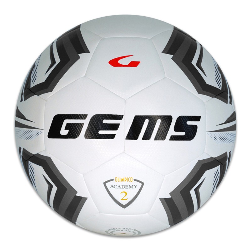 GEMS PALLONE MINI OLIMPICO ACADEMY - BIANCO/NERO