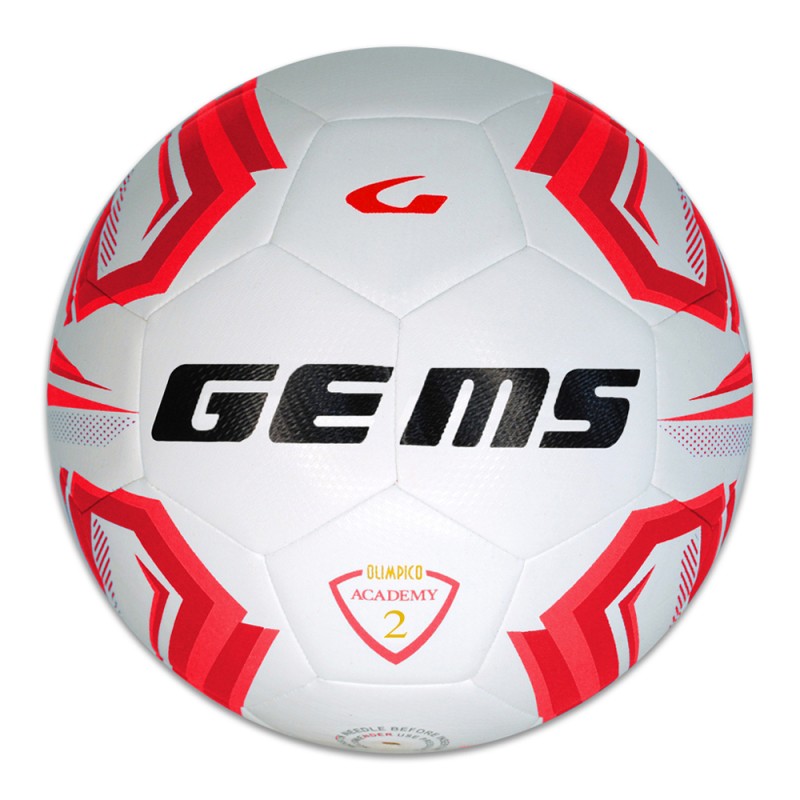 GEMS PALLONE MINI OLIMPICO ACADEMY - BIANCO/ROSSO