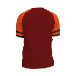 GEMS MAGLIA DRESDA- GRANATA/ARANCIO