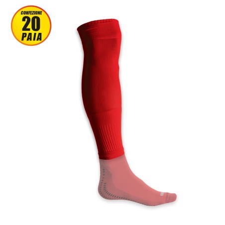 BASIC CALZA TUBOLARE (CONF. 20 PAIA) - ROSSO
